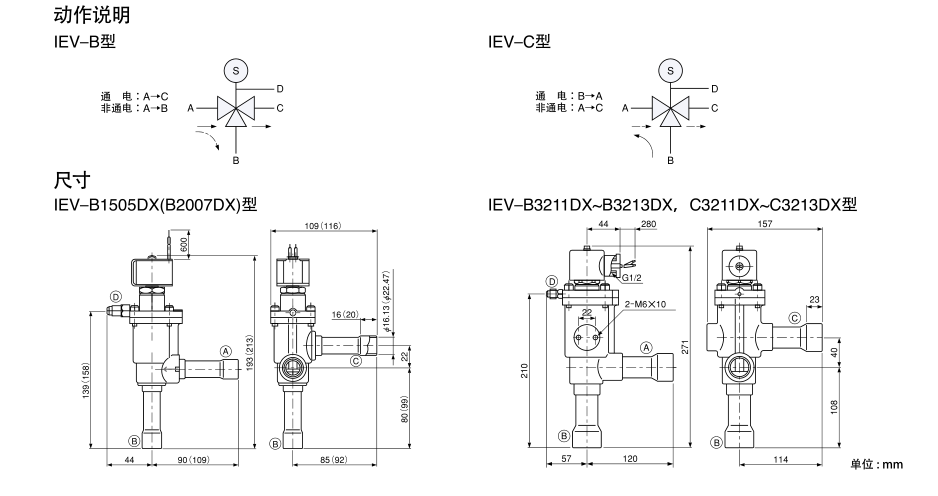 日本鷺宮三通電磁閥